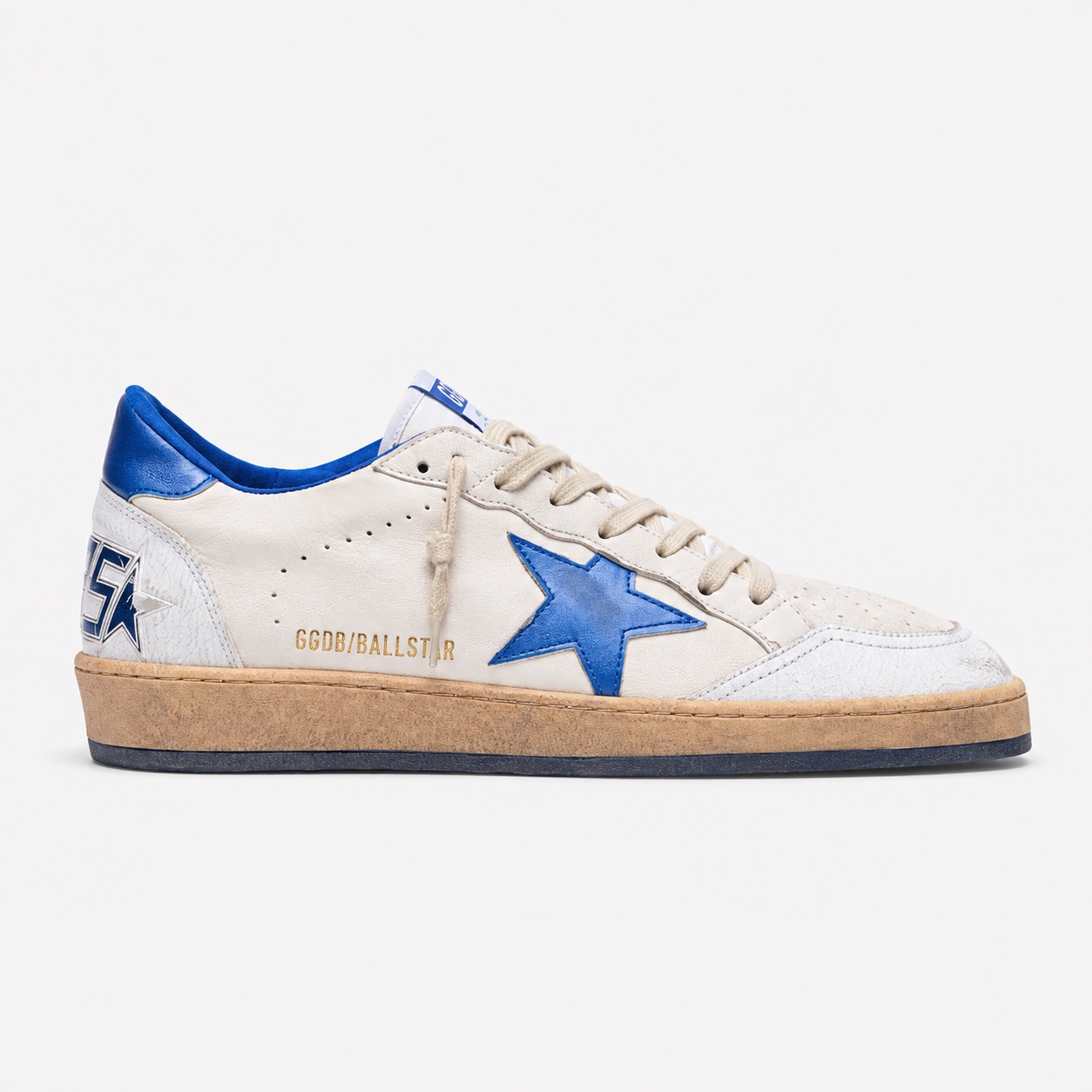 Golden Goose Ball Star — Blanco / azul