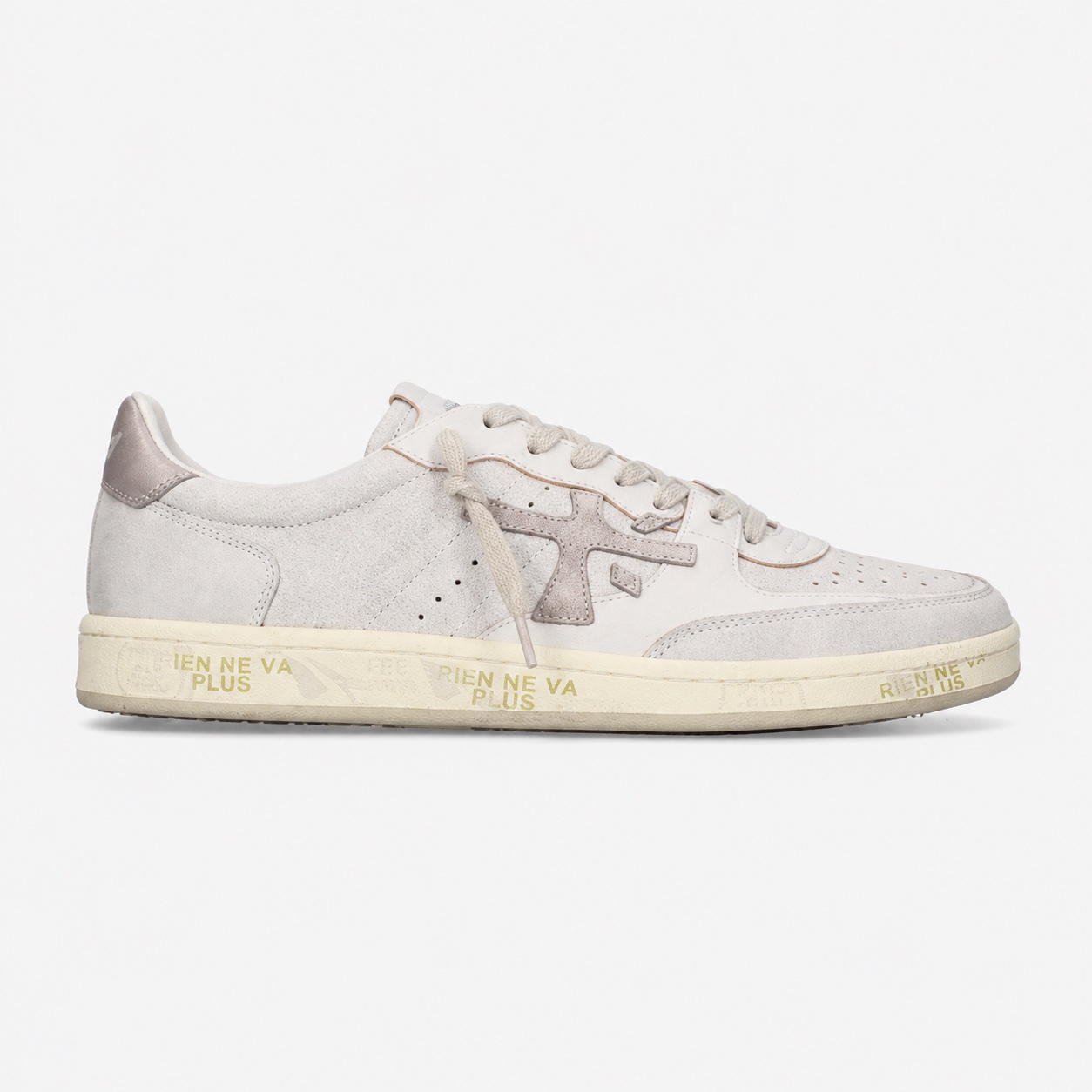 Premiata Bskt Clay 8447 — Blanco / gris